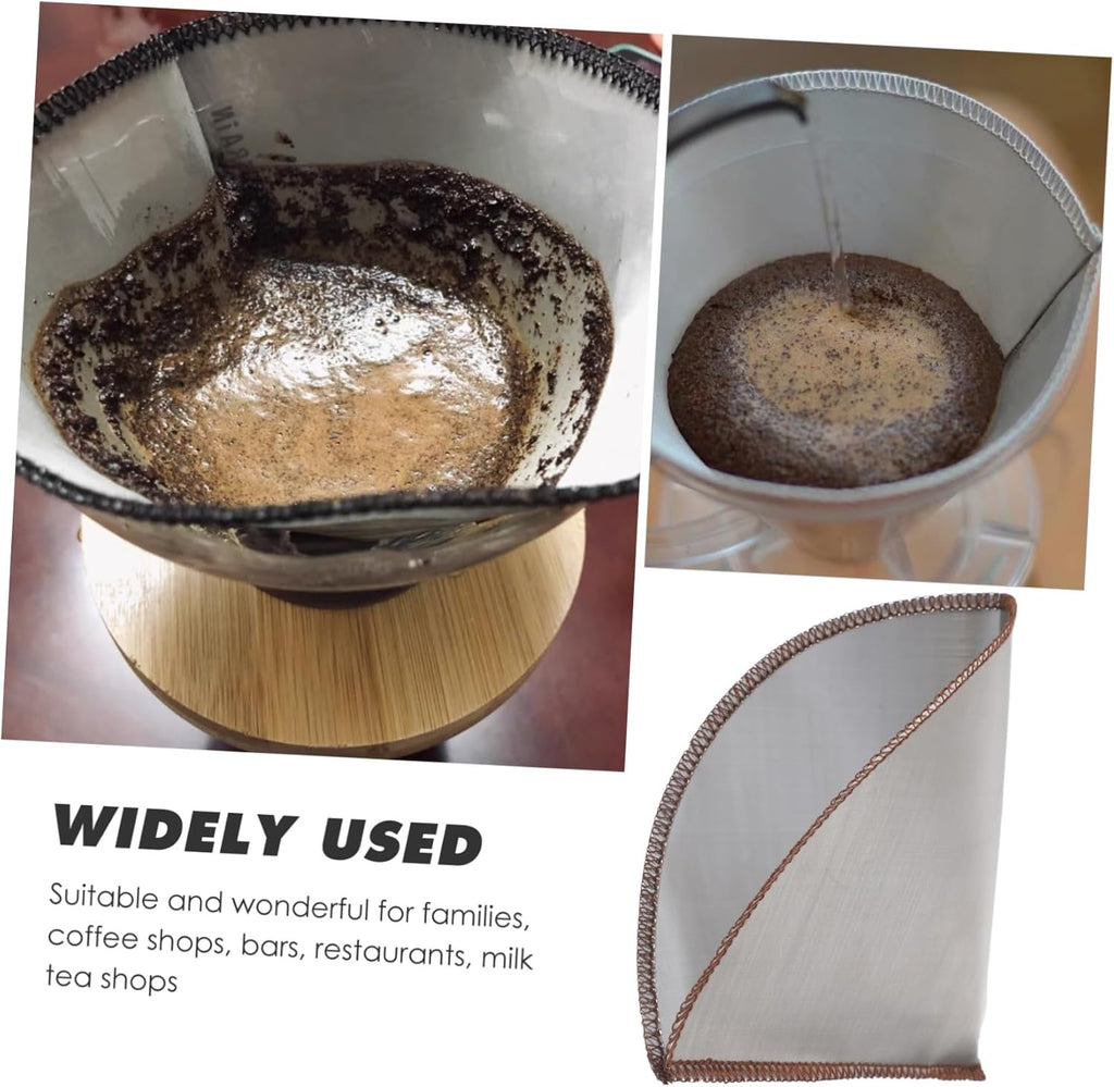 304 Stainless Steel Pour Over Coffee Filter Cone S20761