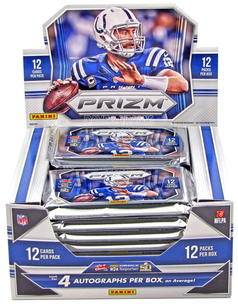 2015 Panini Prizm Football 12 Pack Jumbo Hobby Box F179