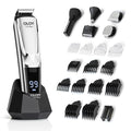 21 Piece Beard Trimmer Hair Clipper Electric Razor with USB Recharge Dock H2372