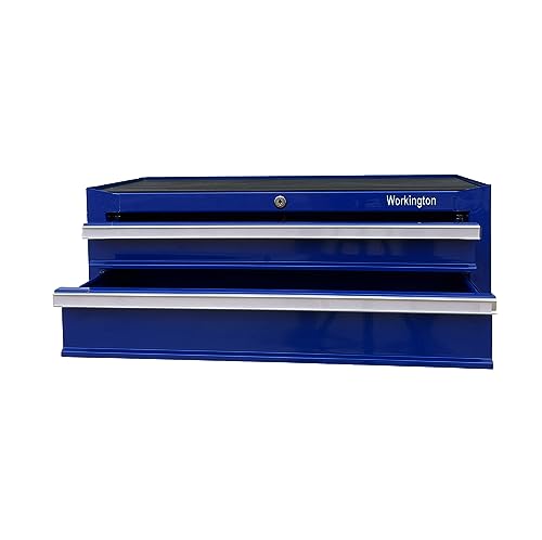 Blue 2 Drawer Metal Tool Chest Z647