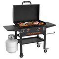 28" Propane Griddle with Hood D342