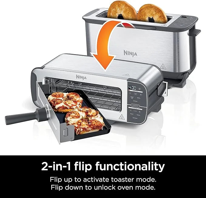 Open Box Compact Toaster Oven Stainless Steel I381