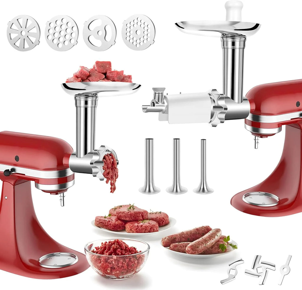 Stainless Steel Meat Grinder Attachments for Stand Mixers G631877