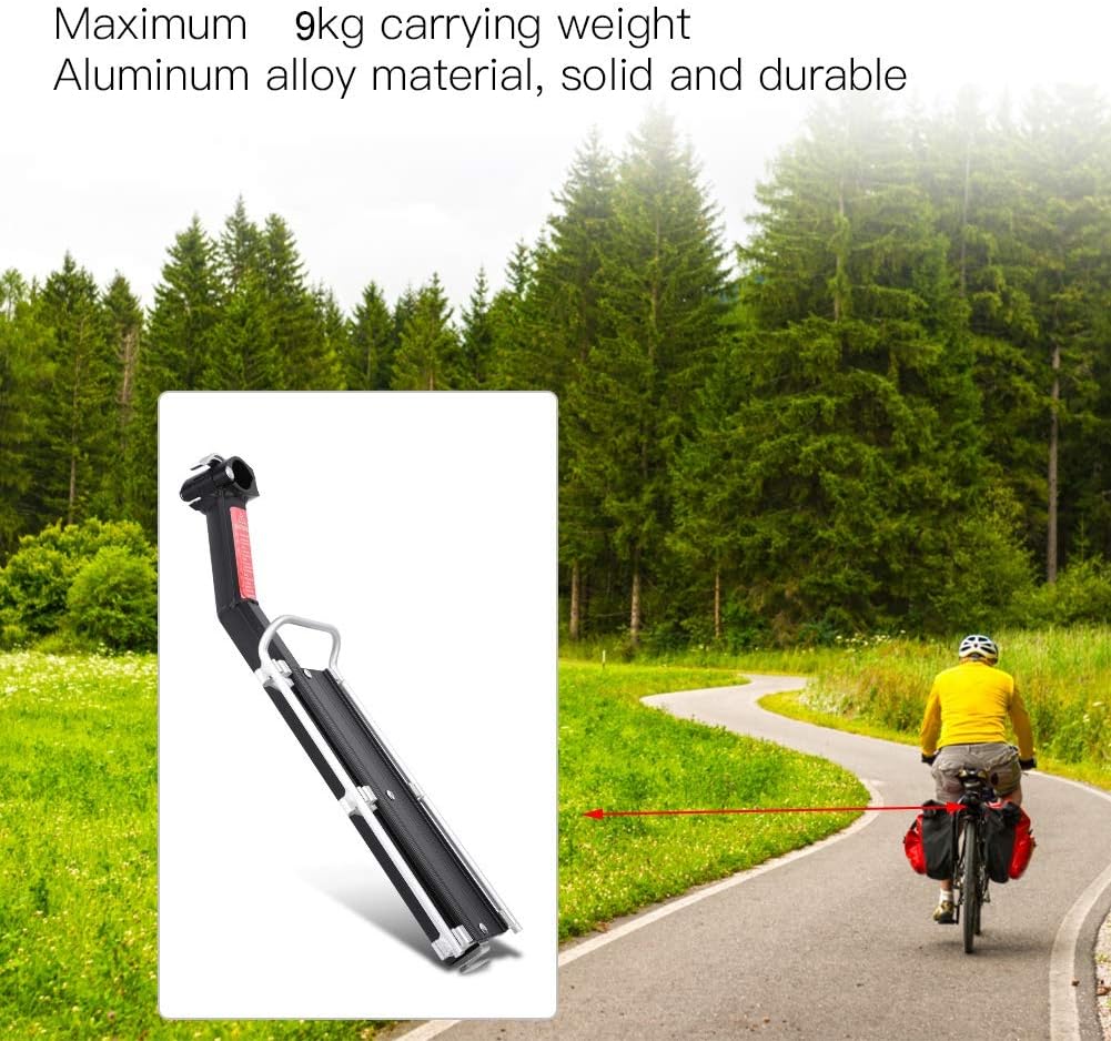 Durable Aluminum Alloy Bicycle Back Seat Rack D5943