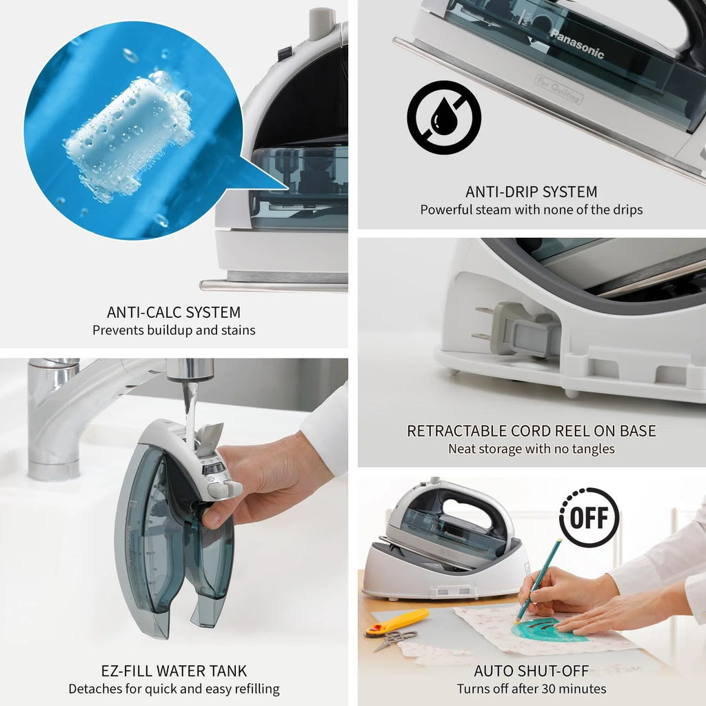Cordless Iron with Stainless Steel Soleplate W123086
