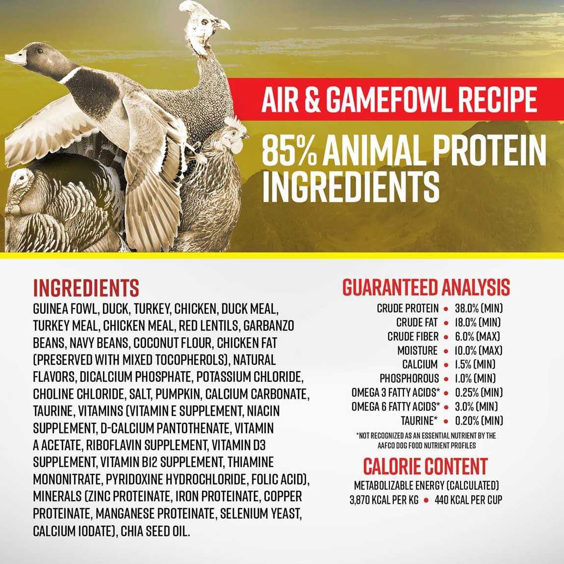 Gamefowl Dog Dry Food E636