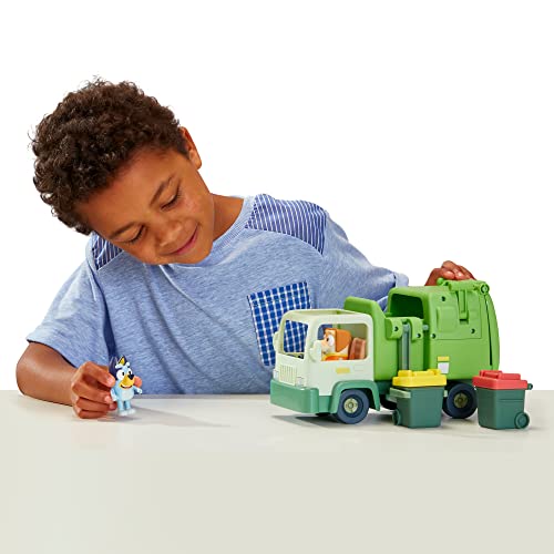 Bluey Garbage Truck 2.5" poseable Figures with Playset L3170