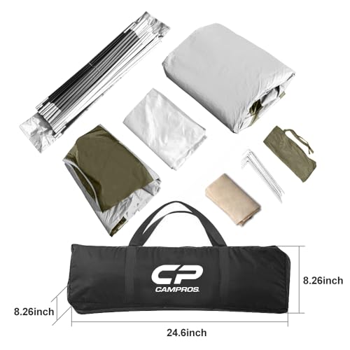 8 Person Camping Tent with Carry Bag Z96228