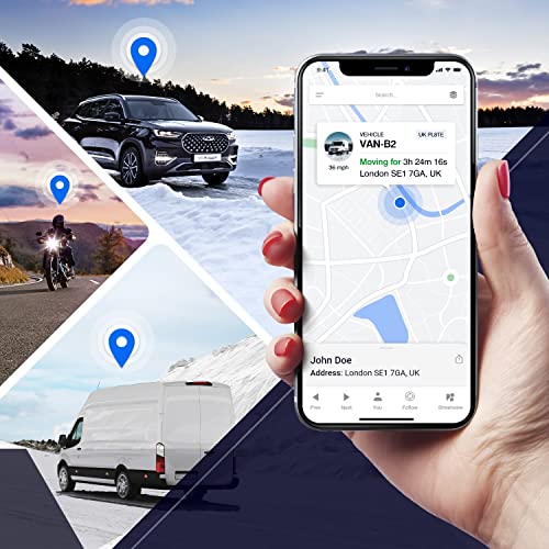 Magnetic GPS Tracker with 90 days Stand by Time T109