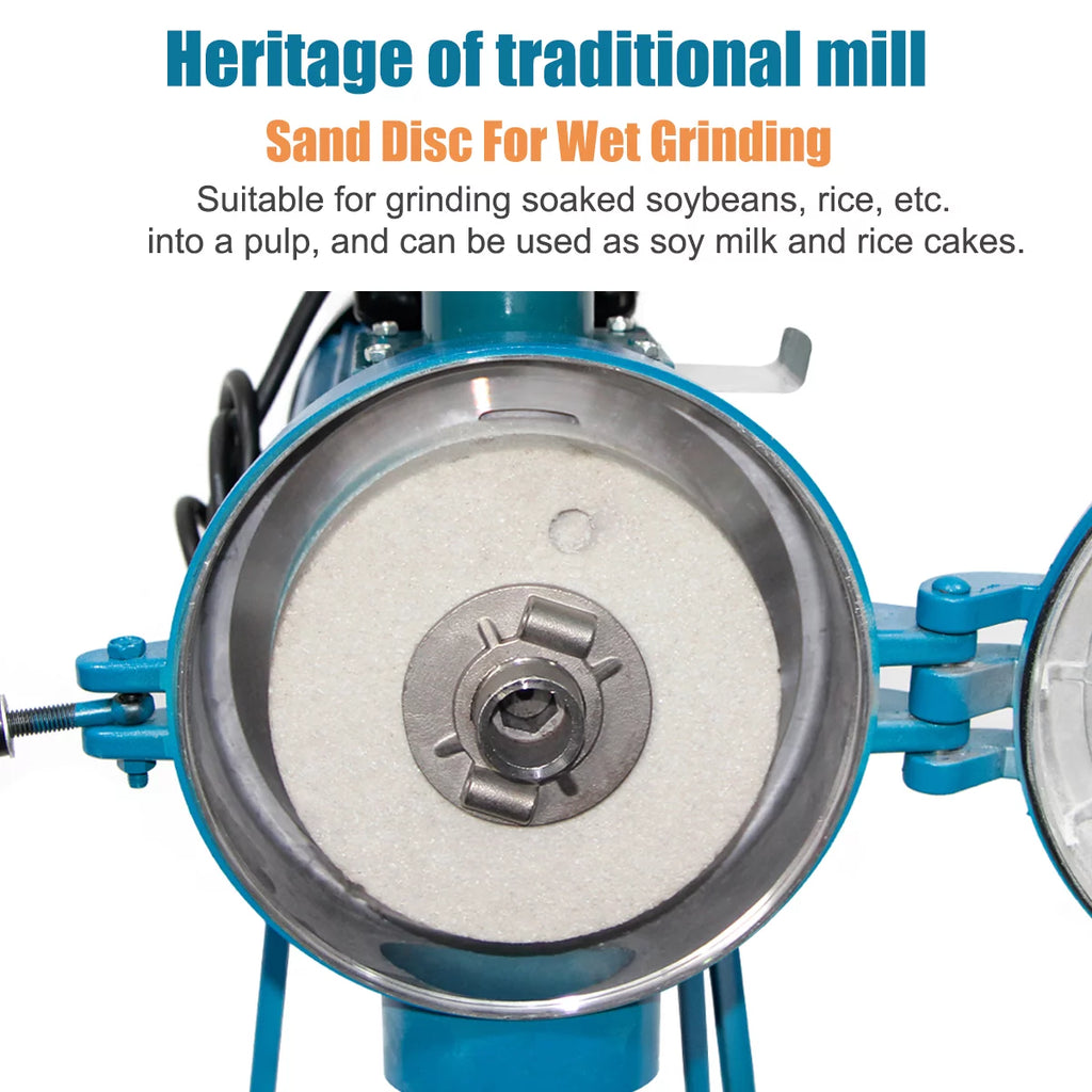 3000W Wet Dry Commercial Electric Grain Grinder Mill M27759