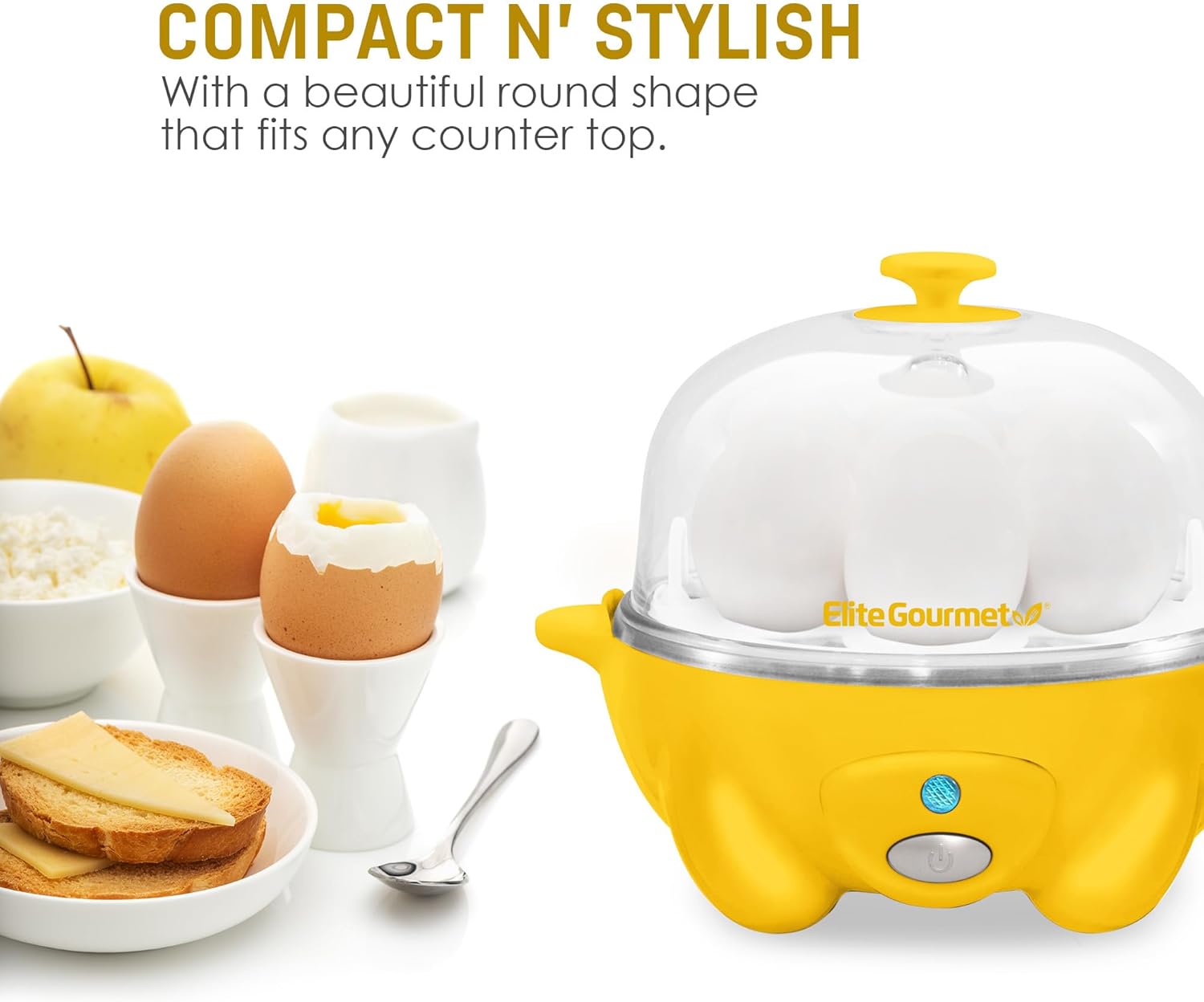 Yellow 7 Egg Cooker G569