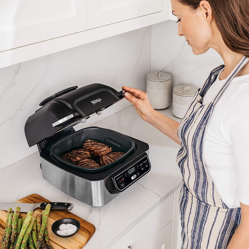 Restored 5in1 Indoor Grill with Air Fry C505920