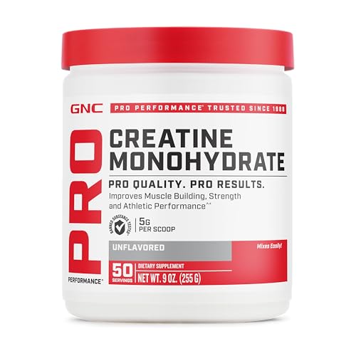 Creatine Monohydrate Powder, 5g Creatine Per Serving, 50 Servings R19083