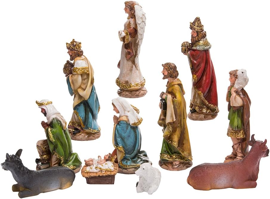 6" Nativity Set with 11 Figures M705147