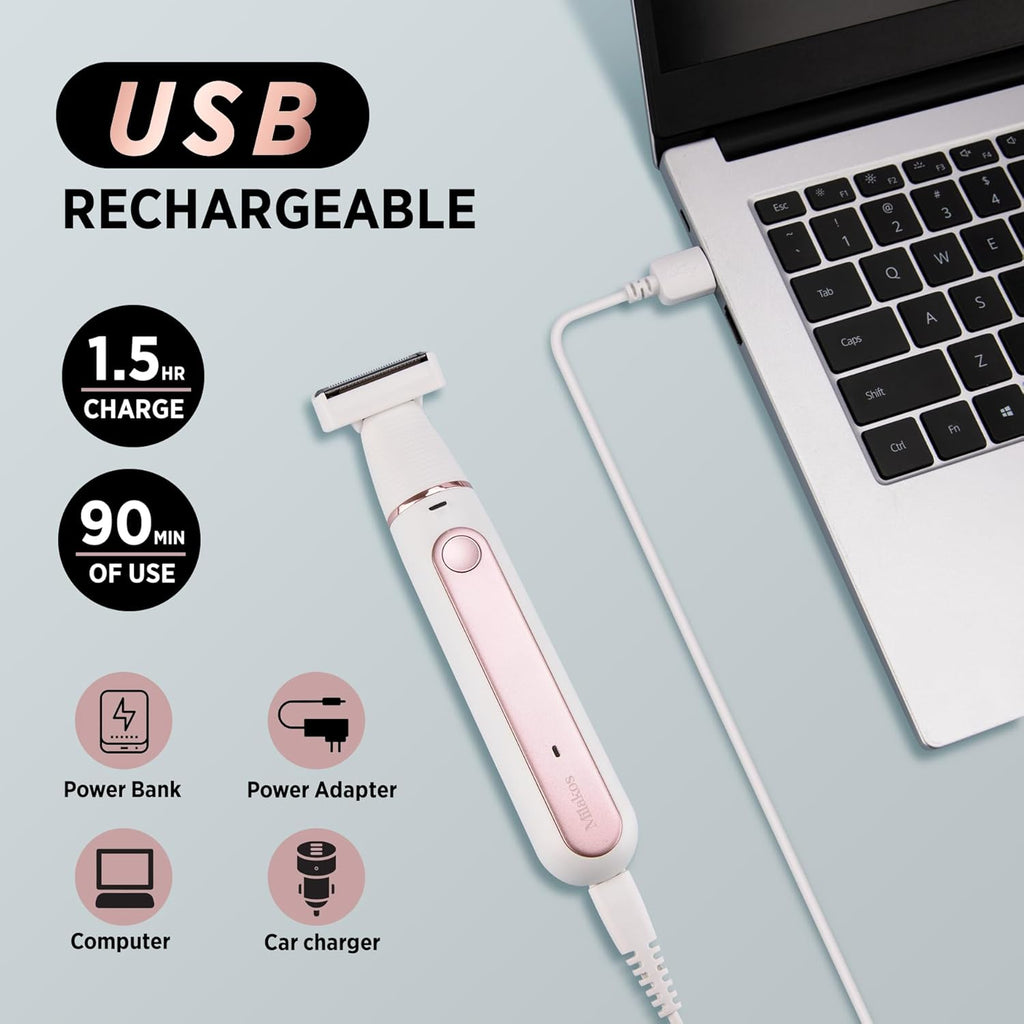 2-in-1 Electric Razor Shaver D72284