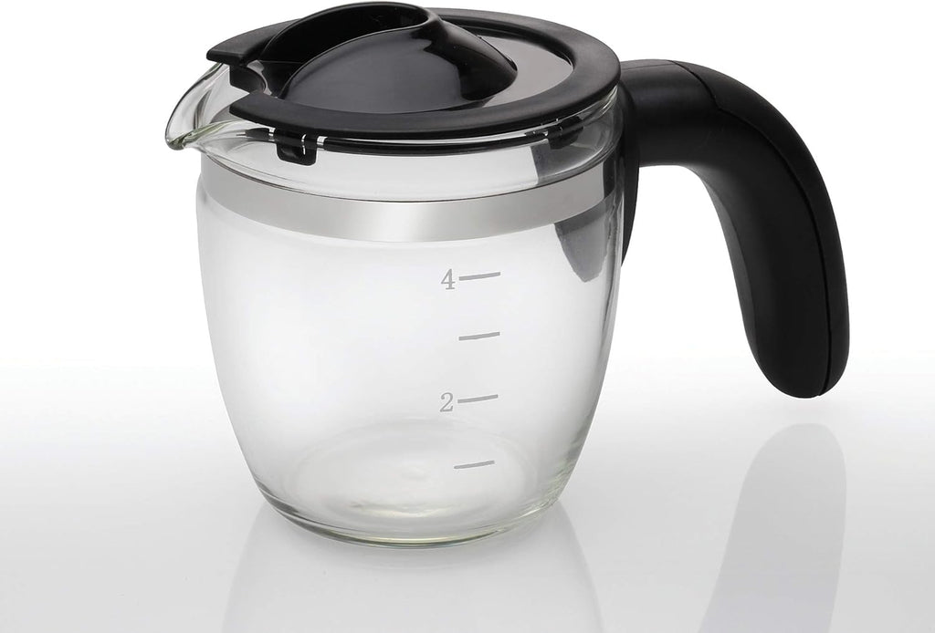 Stainless Steel/Black 4-Cup Espresso and Cappuccino Machine B570