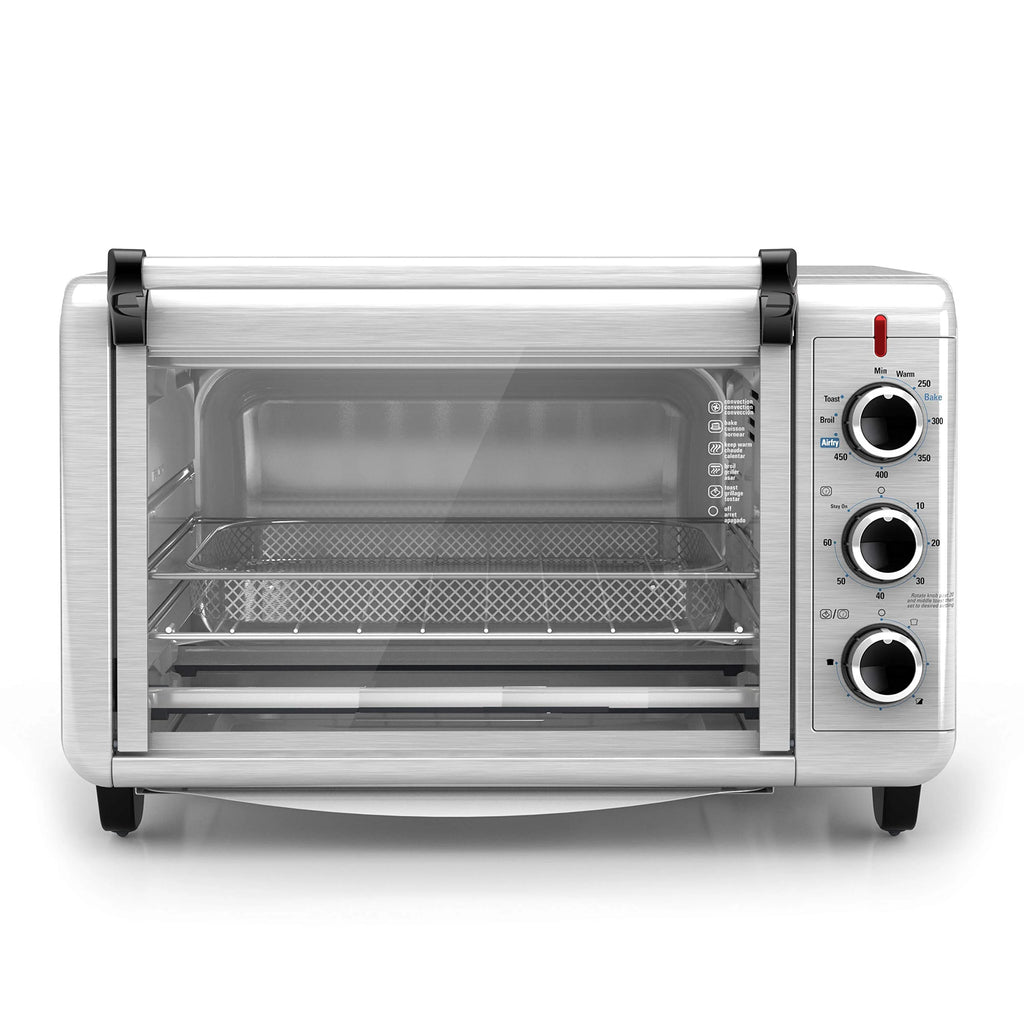 6-Slice Stainless Steel Air Fry Toaster Oven S2402