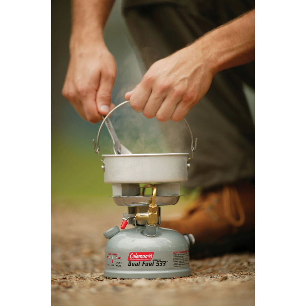 Compact Dual Fuel Camping Stove, 1-Burner M603444