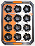 12 Cup Non-Stick Star Shaped Baking Tray I13277