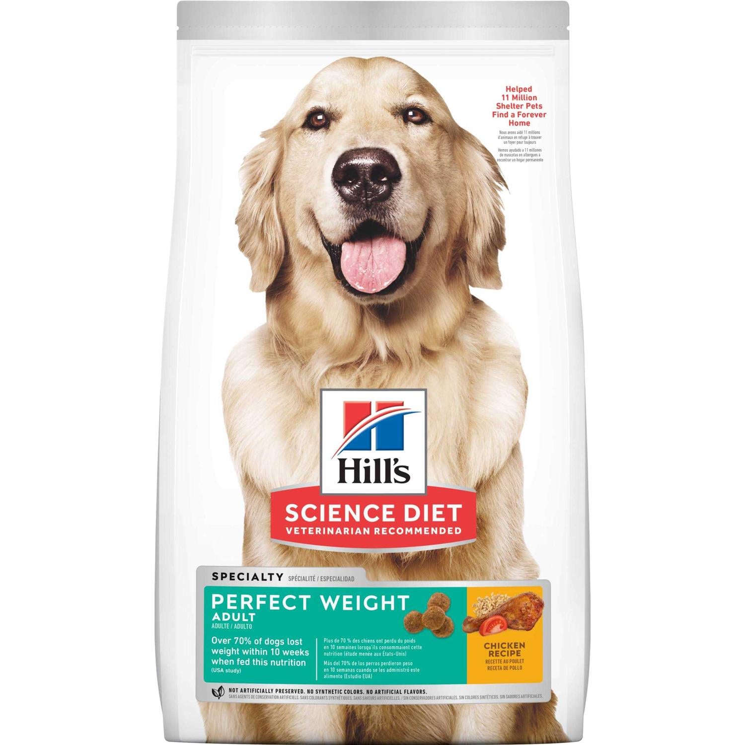 Adult Perfect Weight Chicken Dog Food Q4913