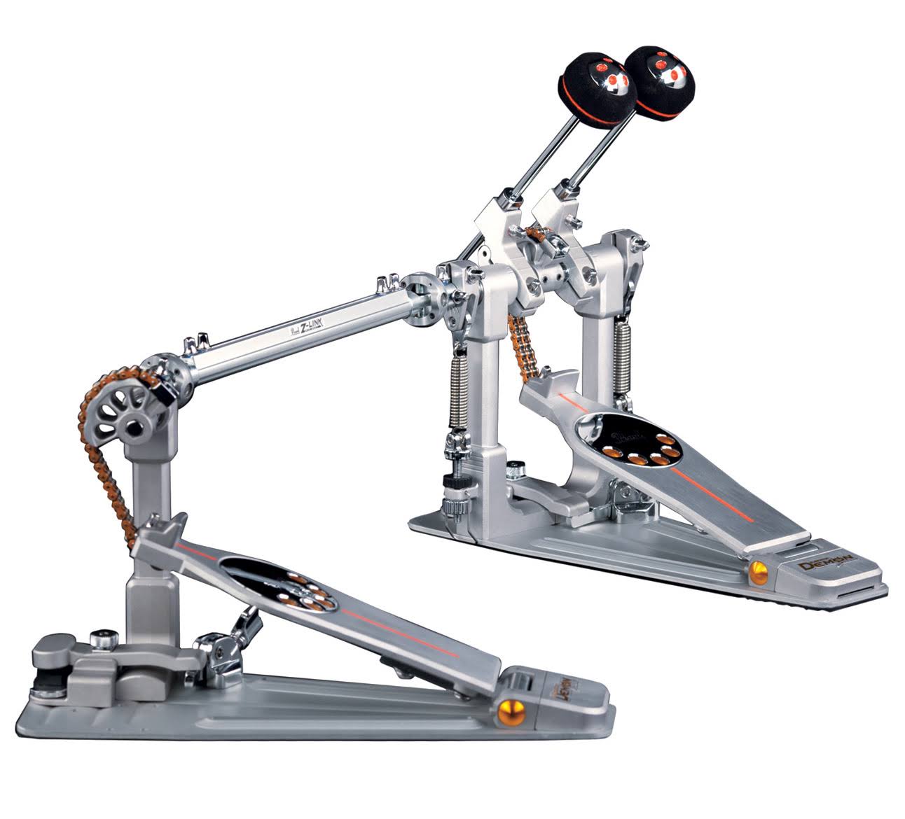 Demon Chain Double Bass Drum Pedal with Case U31802