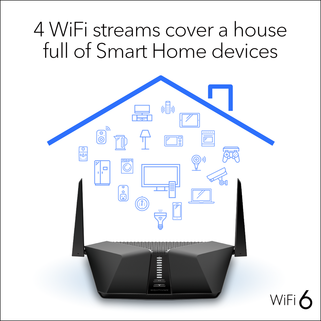AX3000 WiFi 6 Router A448524