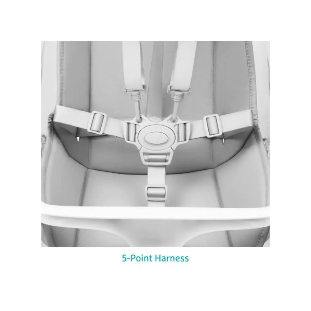 White Baby and Toddler High Chair D94395