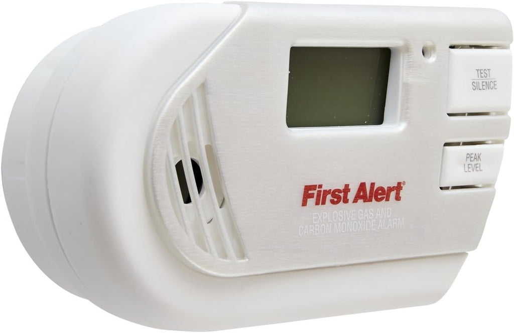 Combination Explosive Gas and Carbon Monoxide Alarm with Backlit Digital Display Y140075