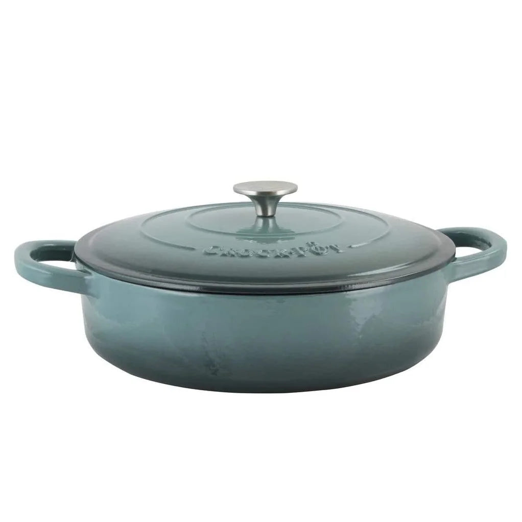 5QT Enameled Cast Iron Braiser with Lid E34309