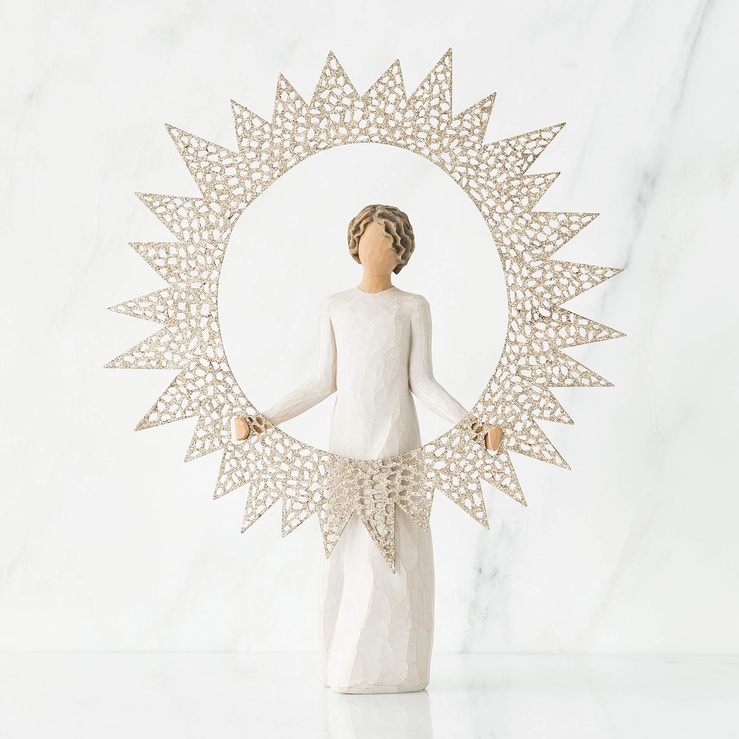 Sculpted hand-painted Tree Topper Z781