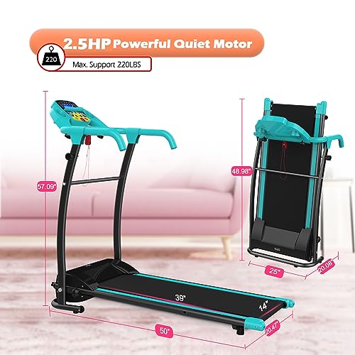 2.5 HP Portable Electric Folding Treadmill H45487