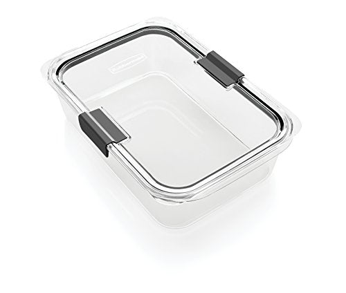 Glass Food Storage Containers Set (4 containers + 4 lids) and Large 9.6 Cup Container B358880