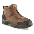 Men's Mid Zip Hiking Boots Waterproof Outdoor Shoes C165