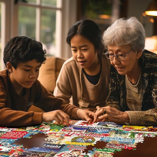 1000 Piece Jigsaw Puzzle 24"x30" Large Pieces H36624