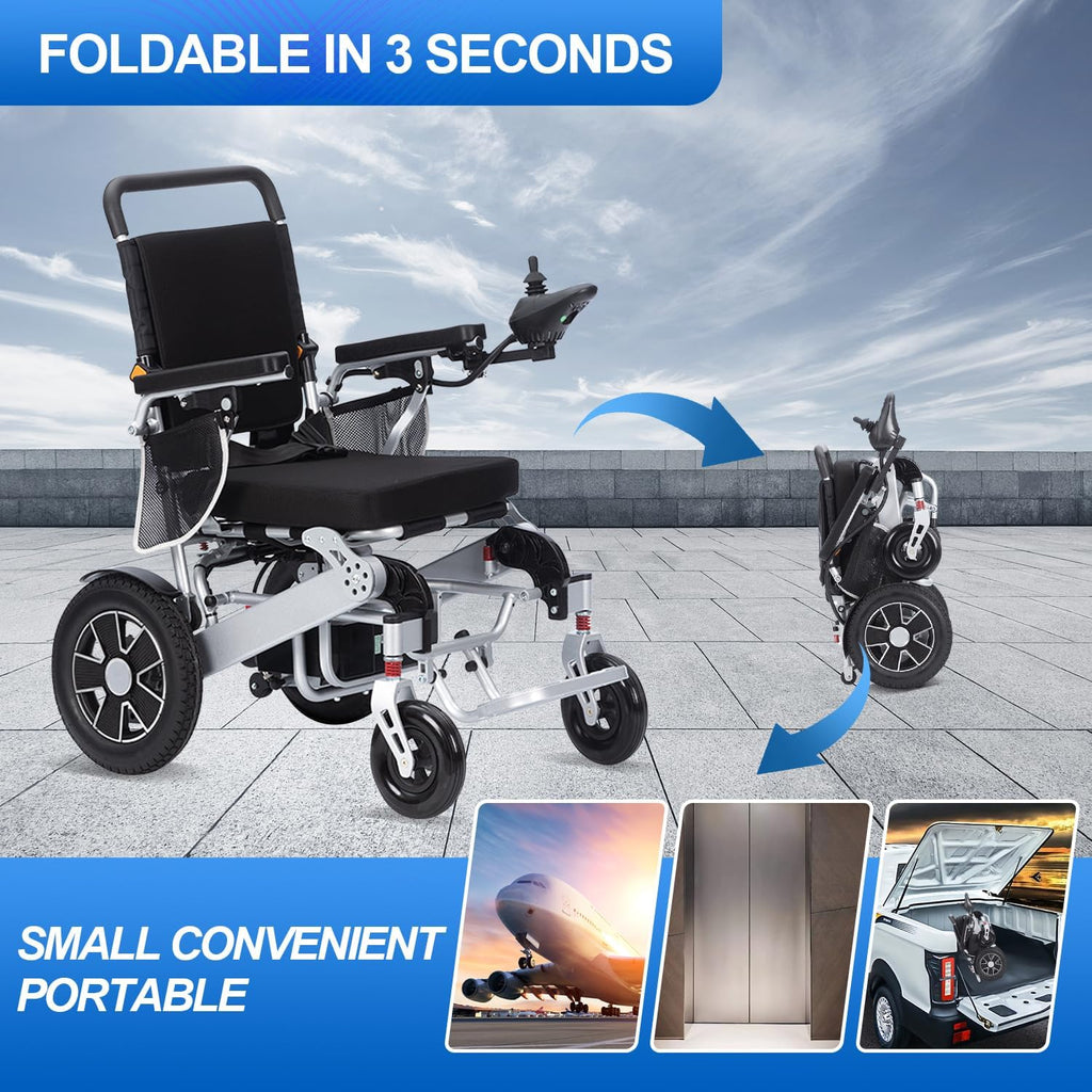 Lightweight Foldable Electric Wheelchair H9320