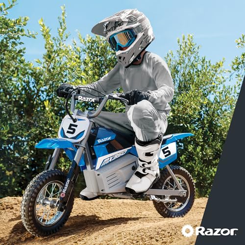 Blue Electric Motocross Bike W261923