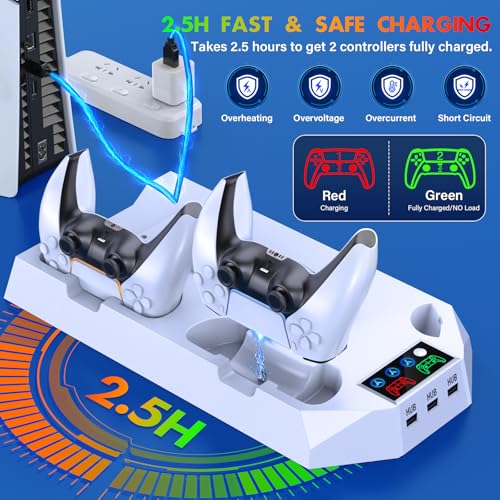 PS5 Cooling Station with Controller Charging Station R1370