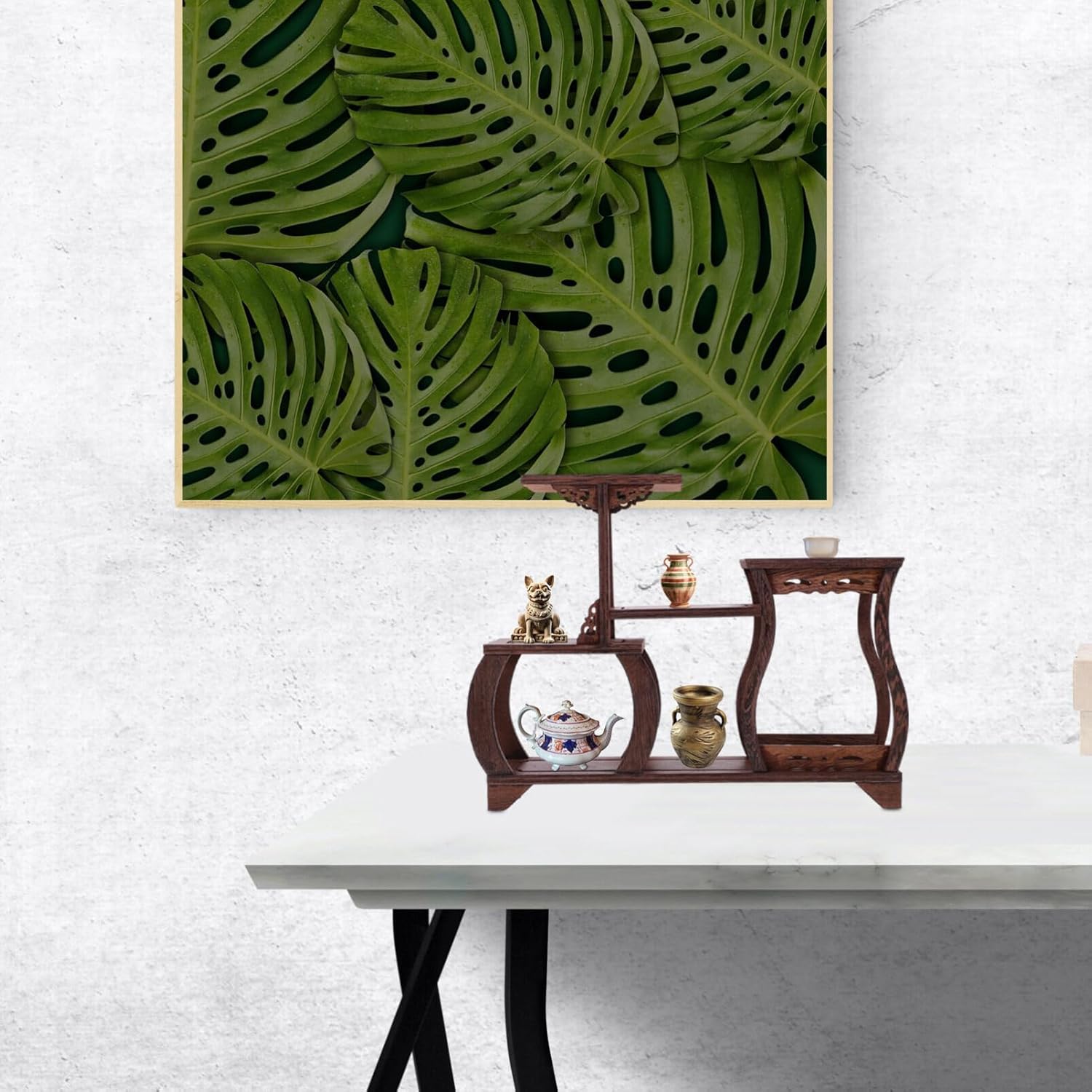 Chinese Wood Display Stand Base B194491