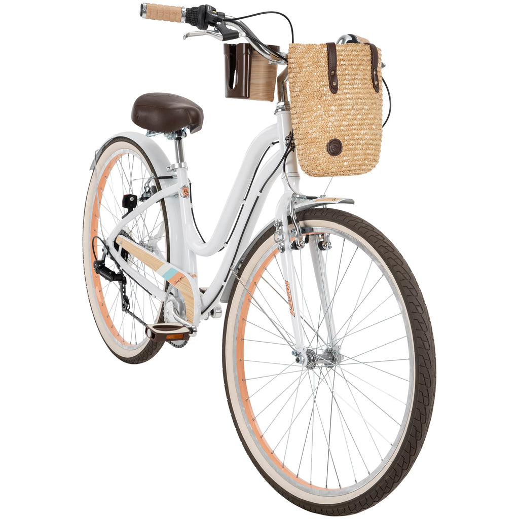 White 7-Speed Cruiser Bicycle H555158