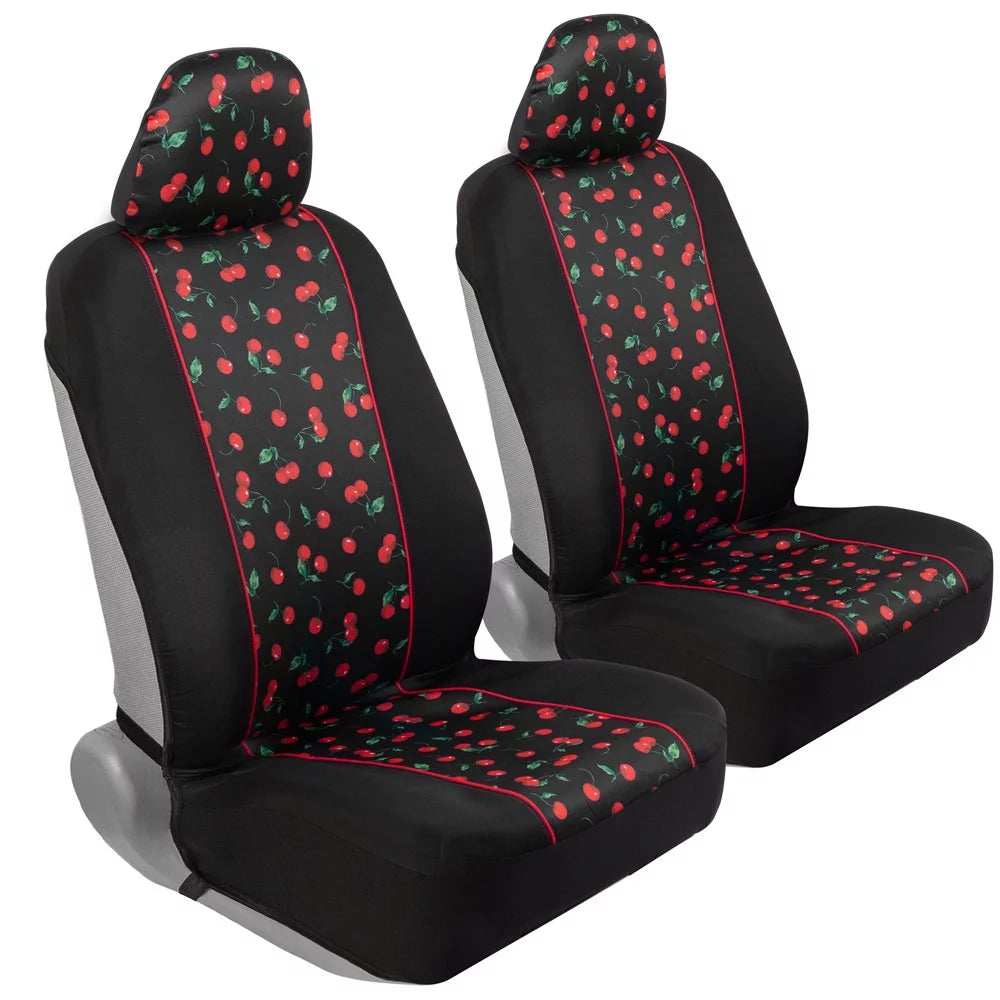 Cheeky Cherry Theme Car Seat Covers - 2 Sets I305571