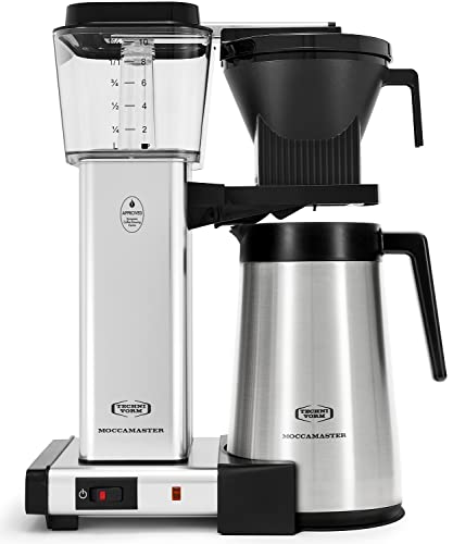 Stone Grey 10-Cup Thermal Carafe Coffee Maker T522883