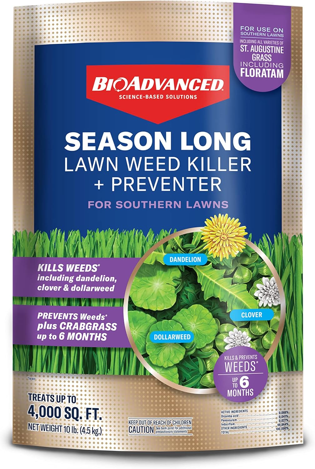10 LB Lawn Weed Killer Granules U589679
