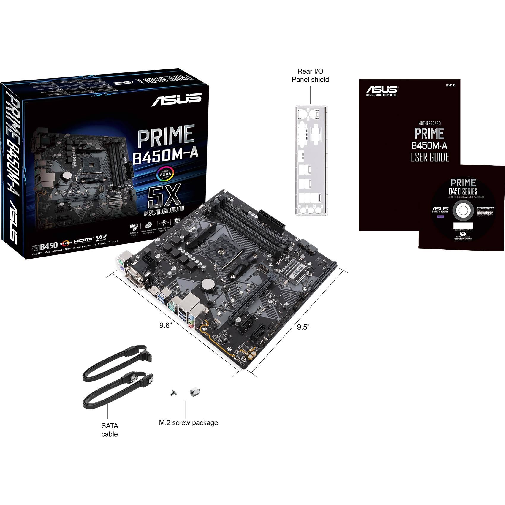 mATX AMD Motherboard - Socket AM4 Q595274