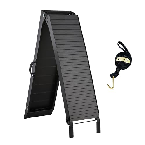 10ft 1500LBS Capacity Black Motorcycle Ramp I33151