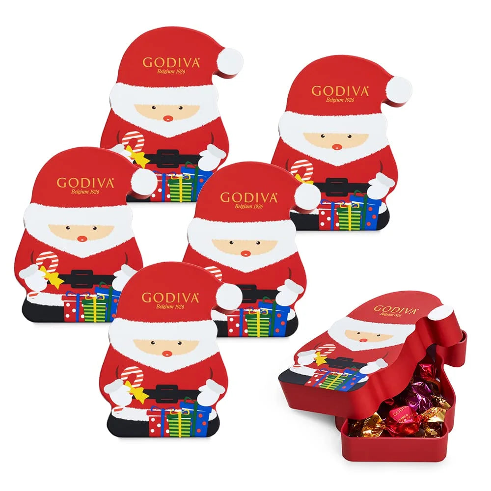 8 Piece Assorted Gourmet Chocolate Candy Tin Set Of 6 P48694