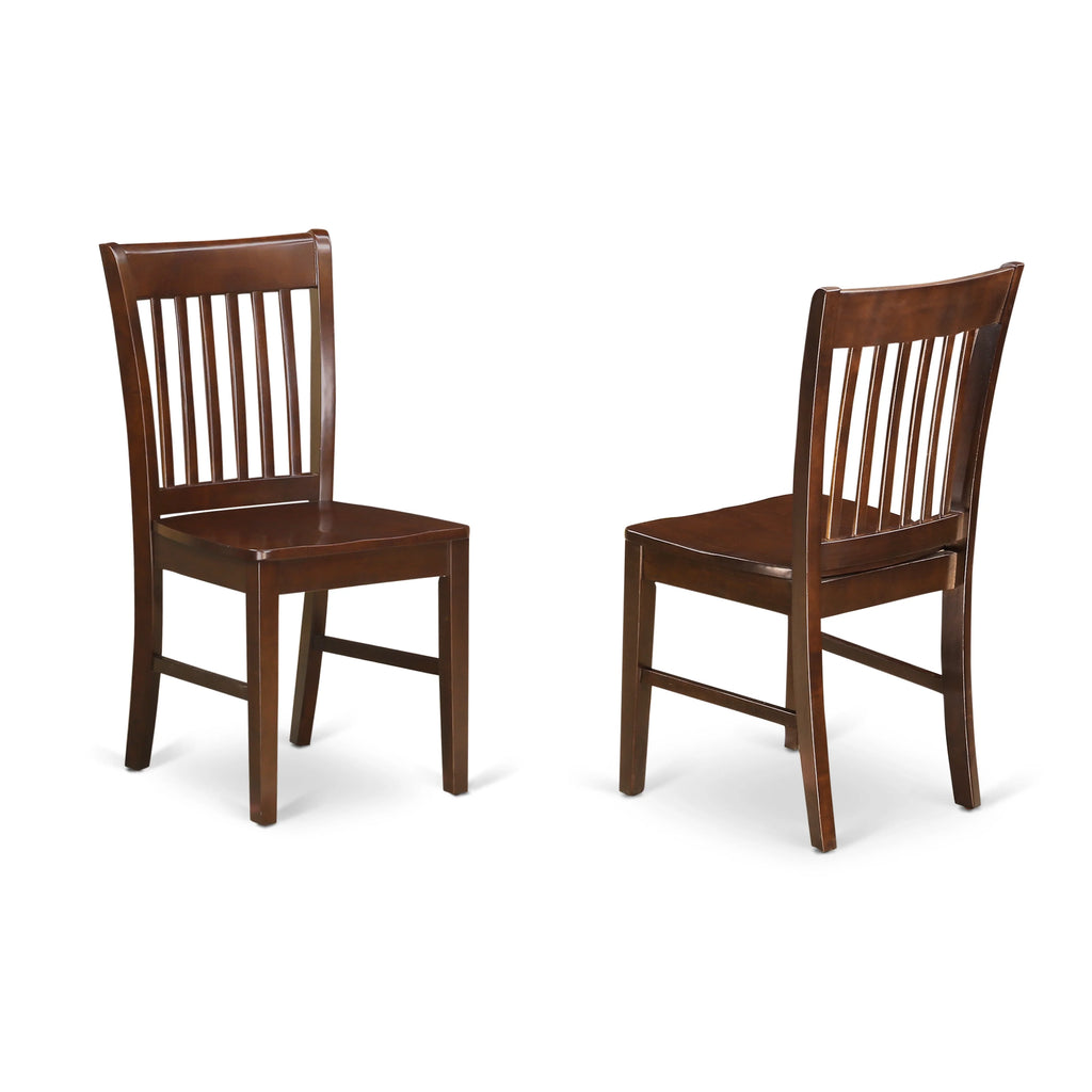Antique 5-piece Dining Chair and Round Table Set in Mahogany S49163