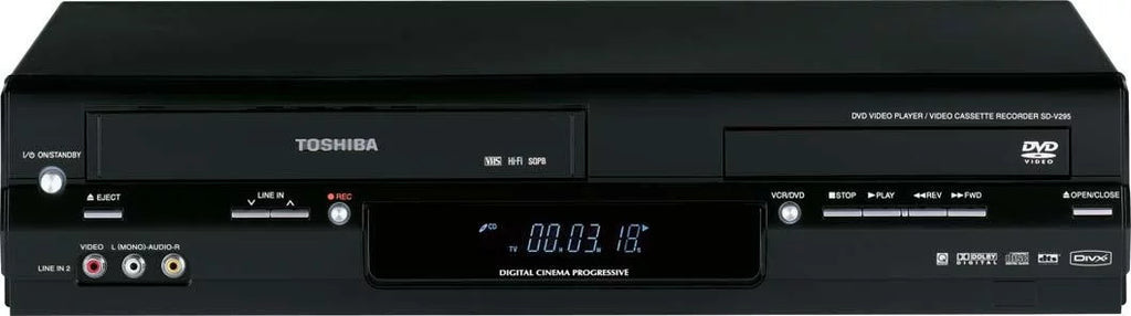Used DVD and VCR Combo Player with Remote U4907