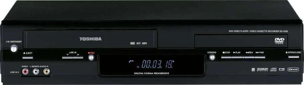 Used DVD and VCR Combo Player with Remote U4907