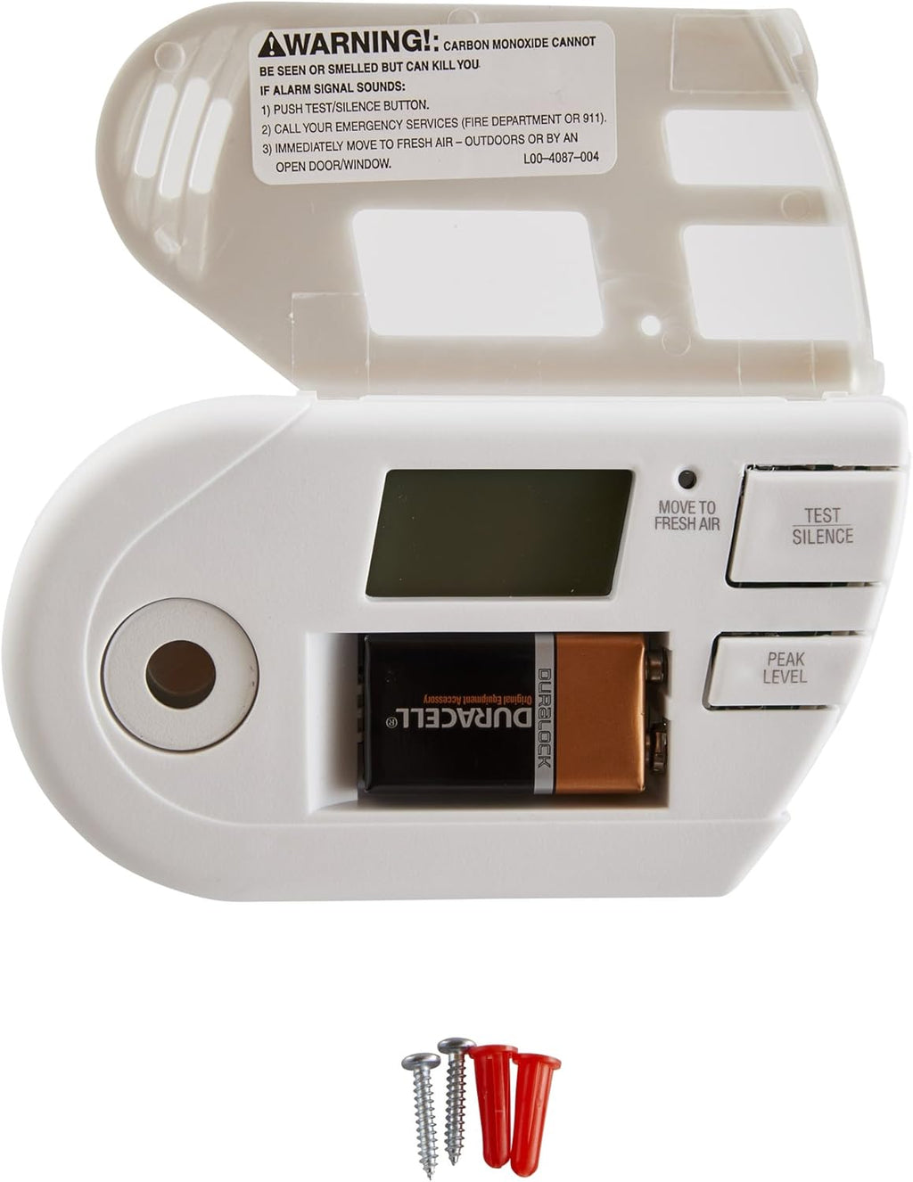 Combination Explosive Gas and Carbon Monoxide Alarm with Backlit Digital Display Y140075
