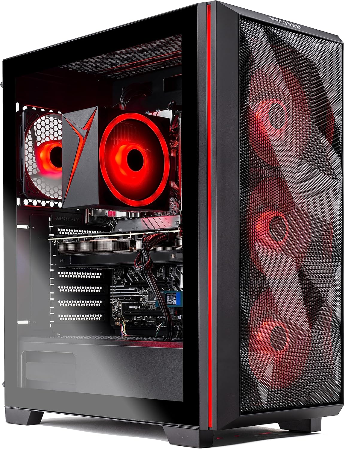 Intel Core i5 12400F 2.5 GHz NVIDIA RTX 4060 1TB NVME SSD 16GB DDR4 RAM 3200 650W Gold PSU Windows 11 Home Gaming PC Desktop I306